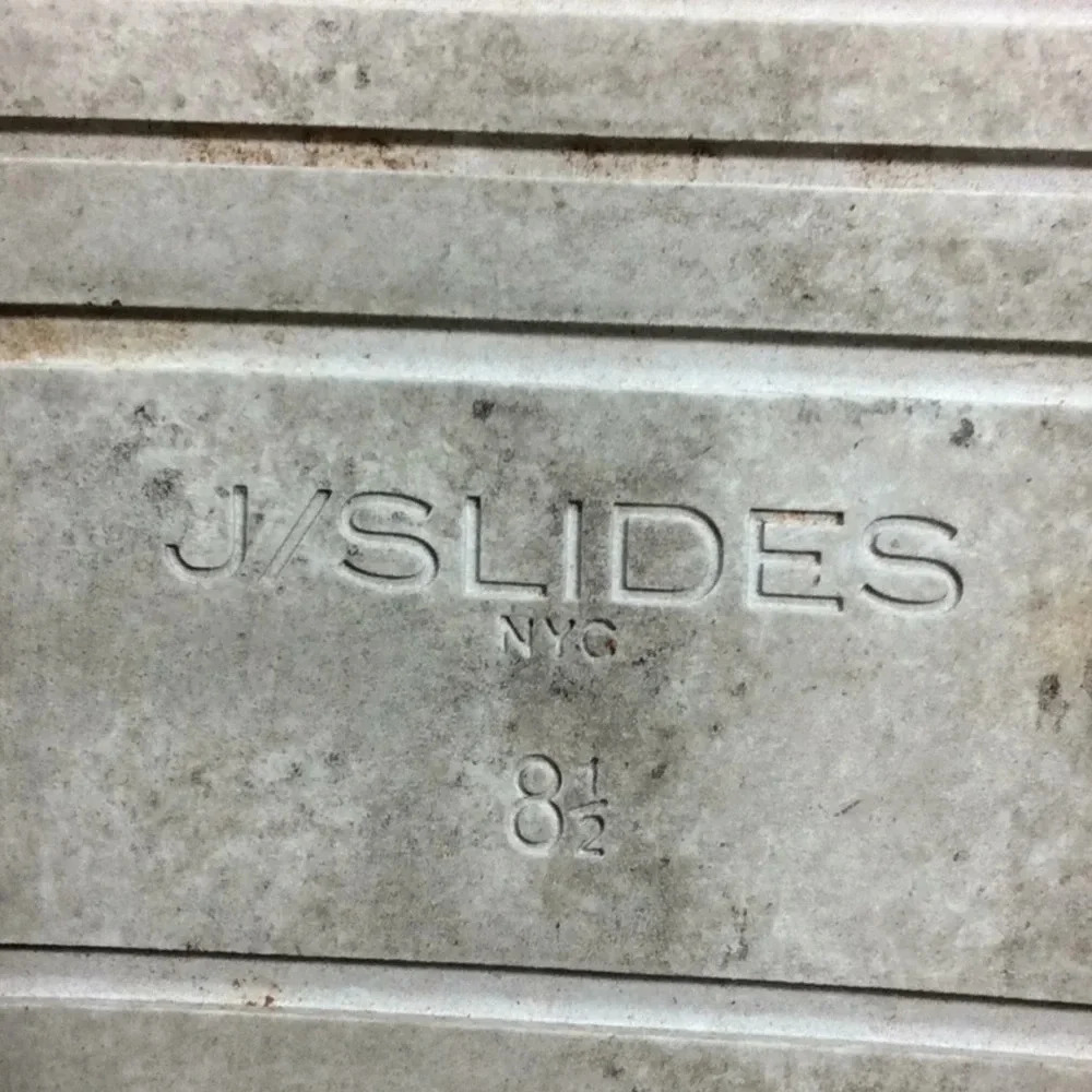 J/Slides Black Leather Sneakers - Picture 5 of 12